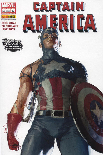 Cover for Captain America (Panini Deutschland, 2008 series) #6 - Zwei Amerikas