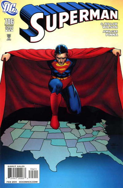 Cover for Superman (DC, 2006 series) #706 [Direct Sales]