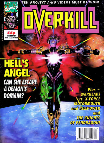 Cover for Overkill (Marvel UK, 1992 series) #10