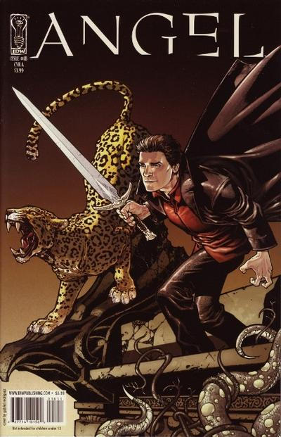Cover for Angel (IDW, 2009 series) #18 [Cover A - Gabriel Rodriguez]