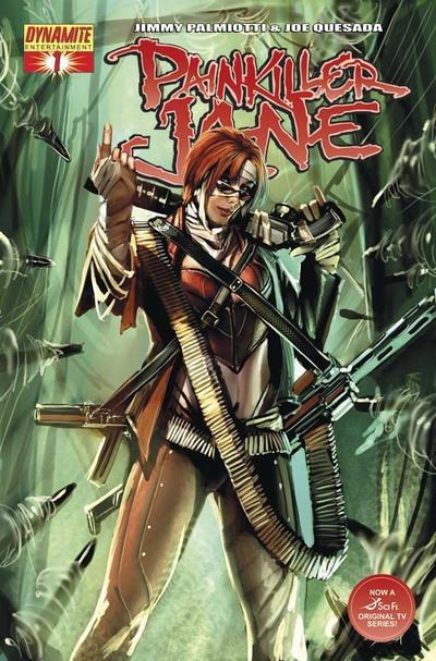 Cover for Painkiller Jane (Dynamite Entertainment, 2007 series) #1 [Stjepan Sejic Cover]