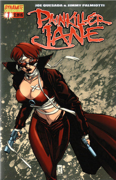 Cover for Painkiller Jane (Dynamite Entertainment, 2006 series) #1 [Lee Moder Cover]
