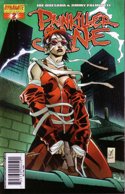 Cover for Painkiller Jane (Dynamite Entertainment, 2006 series) #2 [Lee Moder Cover]