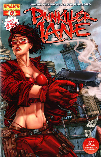 Cover for Painkiller Jane (Dynamite Entertainment, 2007 series) #0 [Cover B]