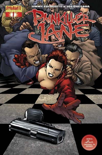 Cover for Painkiller Jane (Dynamite Entertainment, 2007 series) #1 [Georges Jeanty Cover]