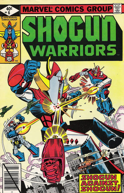 Cover for Shogun Warriors (Marvel, 1979 series) #6 [Direct]