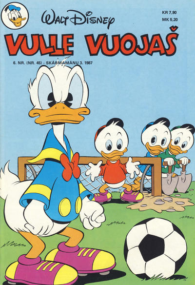 Cover for Vulle Vuojaš (Jår'galæd'dji, 1987 series) #6/1987 (45)