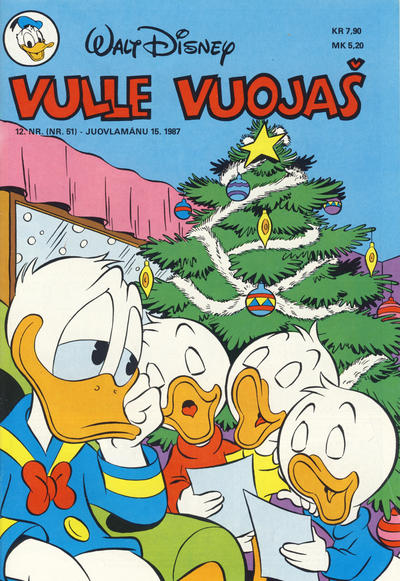 Cover for Vulle Vuojaš (Jår'galæd'dji, 1987 series) #12/1987 (51)