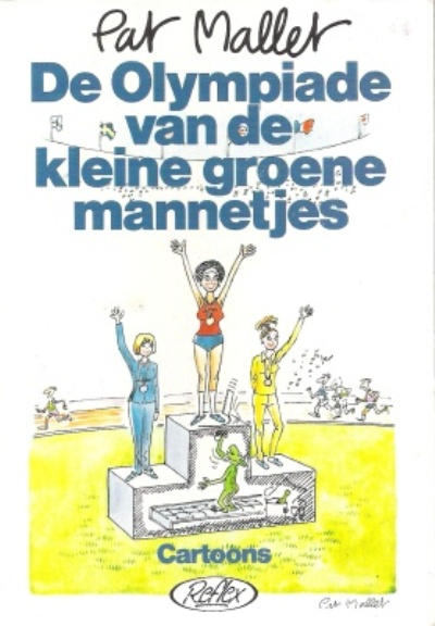 Cover for De Olympiade van de kleine groene mannetjes (Reflex, 1998 series) 