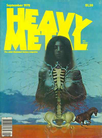 Cover for Heavy Metal Magazine (Heavy Metal, 1977 series) #v2#5 [Direct]