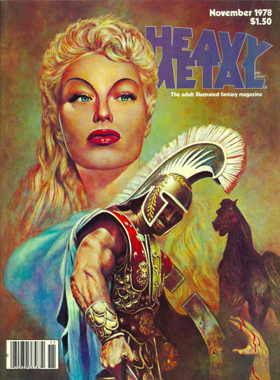Cover for Heavy Metal Magazine (Heavy Metal, 1977 series) #v2#7 [Direct]