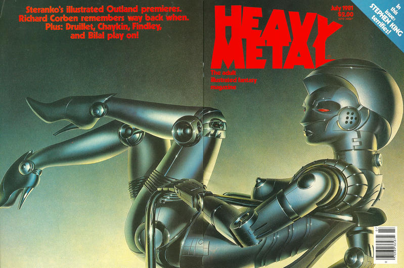 Cover for Heavy Metal Magazine (Heavy Metal, 1977 series) #v5#4 [Newsstand]