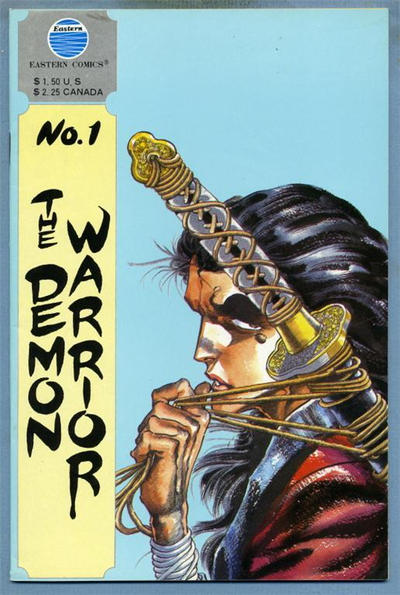 Cover for The Demon Warrior (Eastern Comics, 1987 series) #1