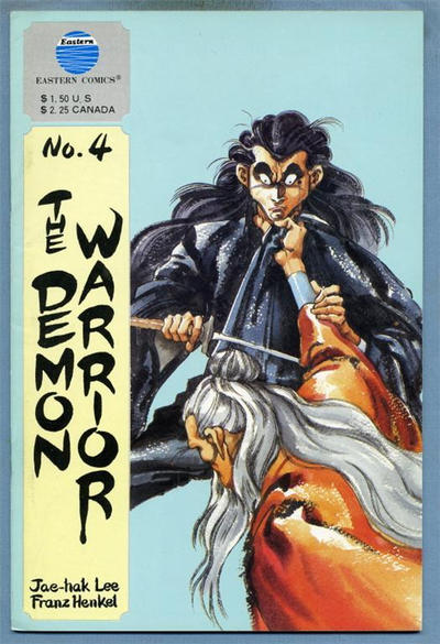 Cover for The Demon Warrior (Eastern Comics, 1987 series) #4