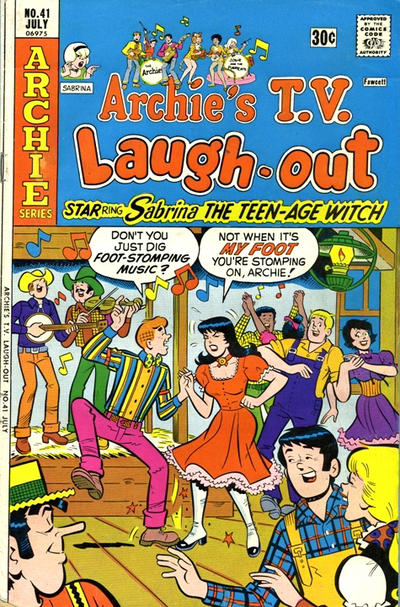 Cover for Archie's TV Laugh-Out (Archie, 1969 series) #41