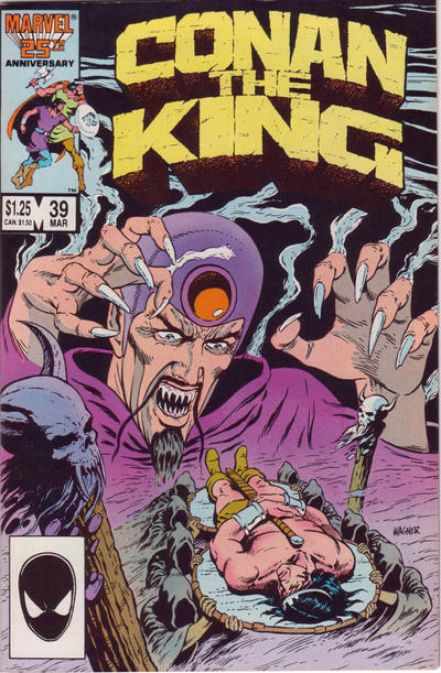 Cover for Conan the King (Marvel, 1984 series) #39 [Direct]