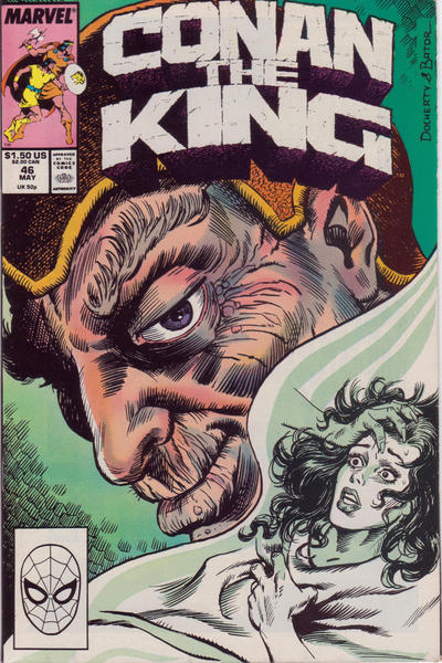 Cover for Conan the King (Marvel, 1984 series) #46 [Direct]