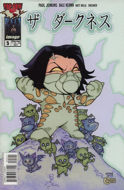 Cover for The Darkness (Image, 2002 series) #5 [Cover by Pop Mhan]