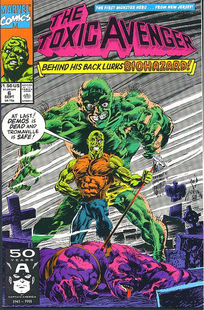 Cover for Toxic Avenger (Marvel, 1991 series) #6