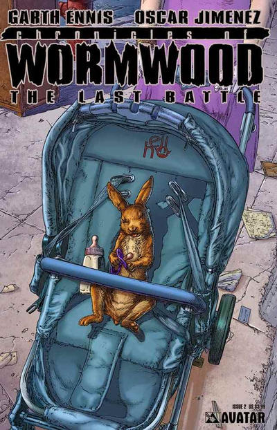 Cover for Chronicles of Wormwood: The Last Battle (Avatar Press, 2009 series) #2 [Regular Cover]