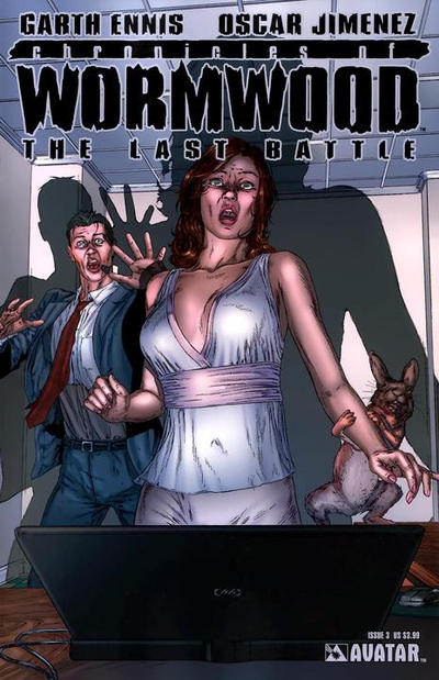 Cover for Chronicles of Wormwood: The Last Battle (Avatar Press, 2009 series) #3