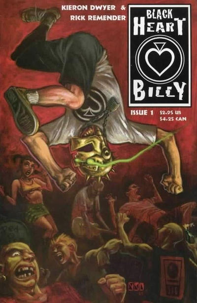 Cover for Black Heart Billy (Slave Labor, 2000 series) #1