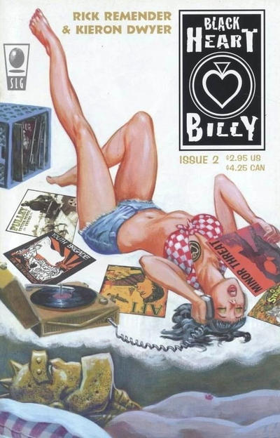 Cover for Black Heart Billy (Slave Labor, 2000 series) #2
