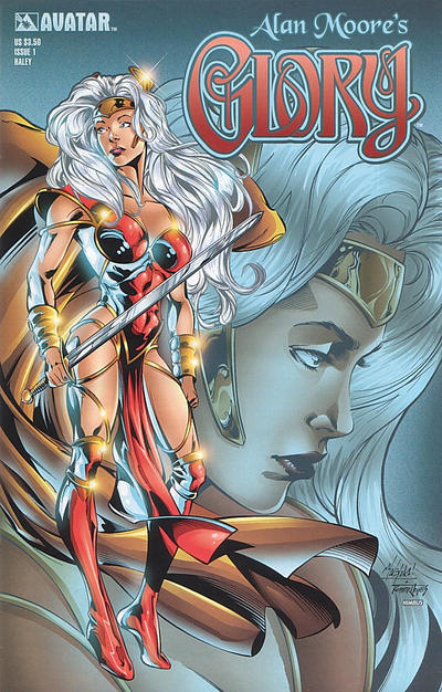 Cover for Alan Moore's Glory (Avatar Press, 2001 series) #1 [Haley Cover]