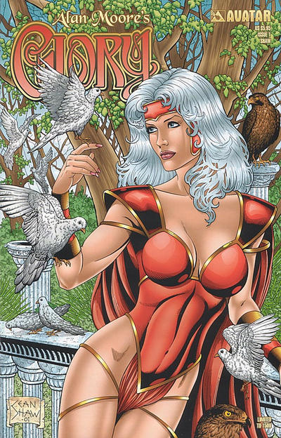 Cover for Alan Moore's Glory (Avatar Press, 2001 series) #1 [Shaw Cover]