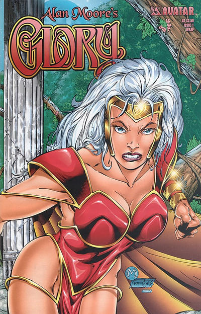 Cover for Alan Moore's Glory (Avatar Press, 2001 series) #1 [Mychaels "Wrap" Cover]