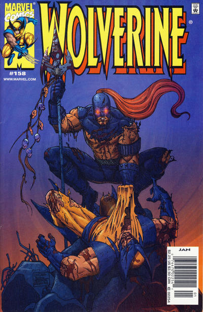 Cover for Wolverine (Marvel, 1988 series) #158 [Newsstand]