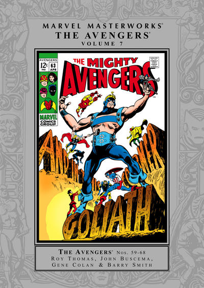 Cover for Marvel Masterworks: The Avengers (Marvel, 2003 series) #7 [Regular Edition]