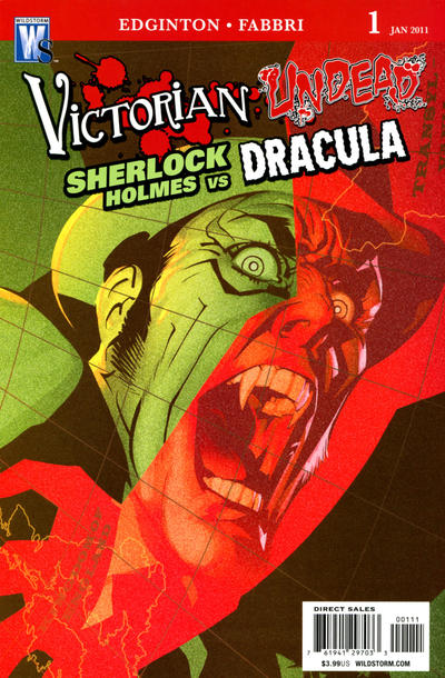 Cover for Victorian Undead II (DC, 2011 series) #1
