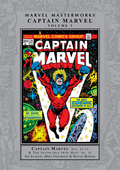 Cover for Marvel Masterworks: Captain Marvel (Marvel, 2005 series) #3 [Regular Edition]