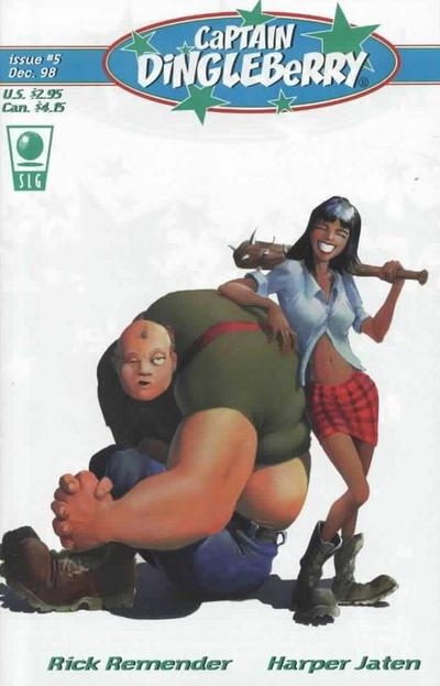 Cover for Captain Dingleberry (Slave Labor, 1998 series) #5