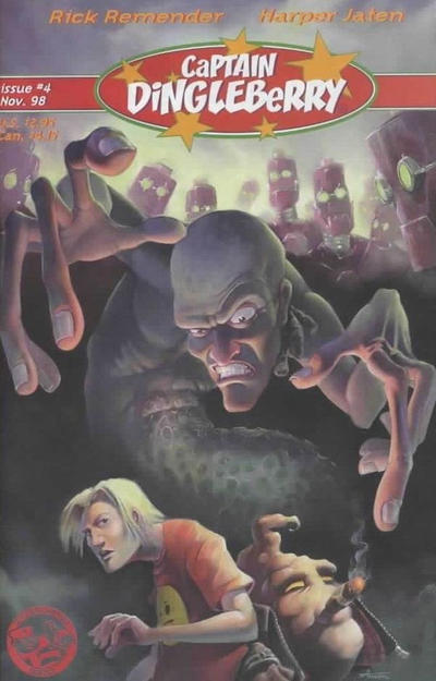 Cover for Captain Dingleberry (Underhanded Comics, 1998 series) #4