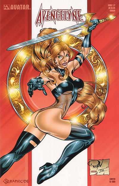 Cover for Avengelyne: Seraphicide (Avatar Press, 2001 series) #1/2 [Adrian]