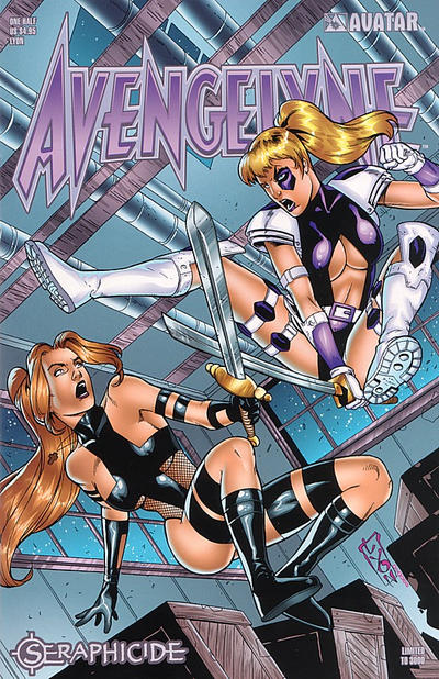 Cover for Avengelyne: Seraphicide (Avatar Press, 2001 series) #1/2 [Lyon]