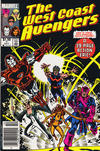 Cover for West Coast Avengers (Marvel, 1985 series) #1 [Canadian]