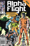 Cover for Alpha Flight (Marvel, 1983 series) #28 [Newsstand]