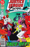 Cover for Justice League Europe (DC, 1989 series) #27 [Newsstand]