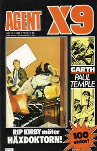 Cover for Agent X9 (Semic, 1971 series) #13/1986