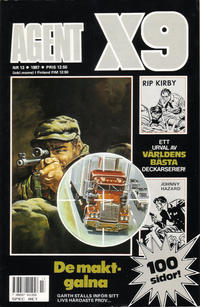 Cover for Agent X9 (Semic, 1971 series) #13/1987