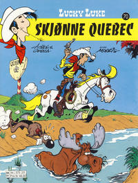 Cover Thumbnail for Lucky Luke (Hjemmet / Egmont, 1991 series) #70 - Skjønne Quebec