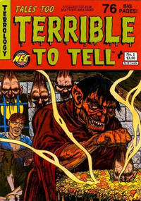 Cover for Tales Too Terrible to Tell (New England Comics, 1989 series) #1 [Second Printing]