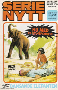 Cover for Serie-nytt [delas?] (Semic, 1970 series) #9/1974