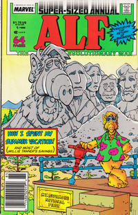 Cover Thumbnail for Alf Annual (Marvel, 1988 series) #1 [Newsstand]