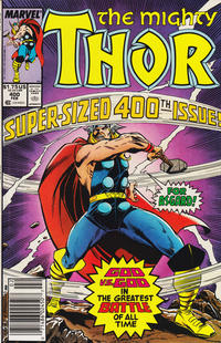 Cover Thumbnail for Thor (Marvel, 1966 series) #400 [Newsstand]