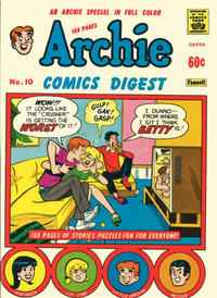 Cover Thumbnail for Archie Comics Digest (Archie, 1973 series) #10