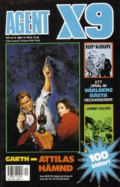 Cover for Agent X9 (Semic, 1971 series) #10/1987